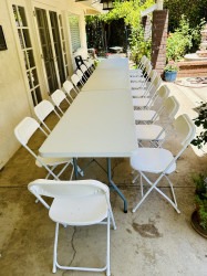 Plastic White Chairs
