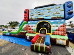 Gaming (Super Mario) Jumper/Dry or Water Slide Combo